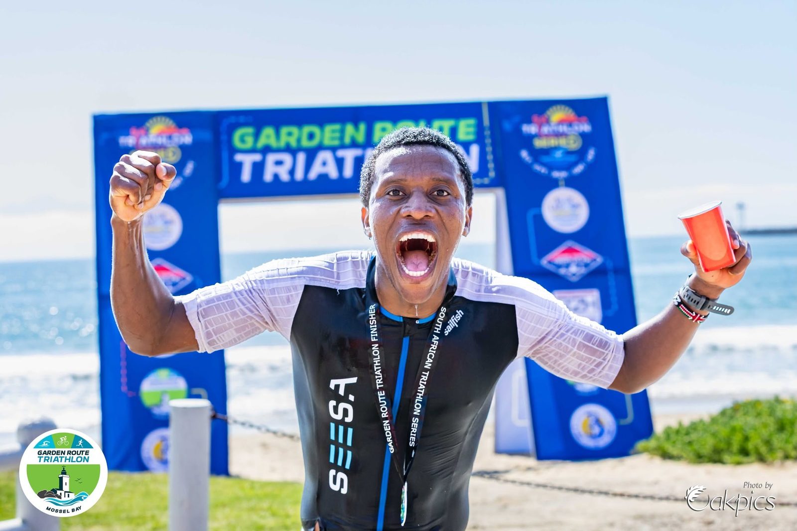 Finisher celebration